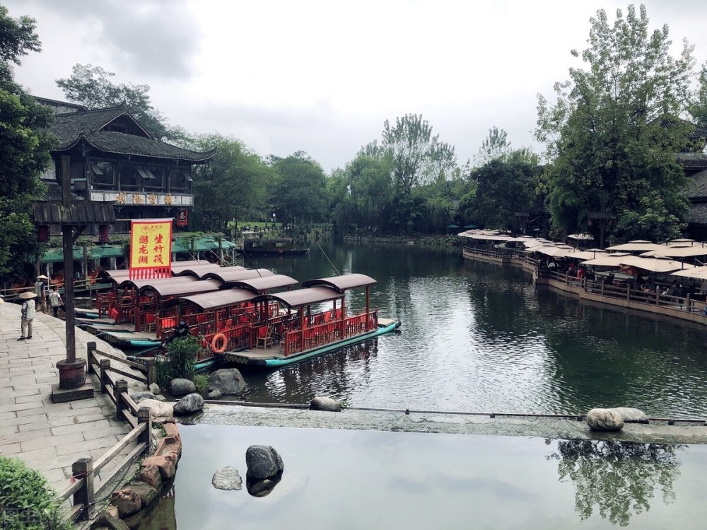 黄龙溪古镇特色景点图片