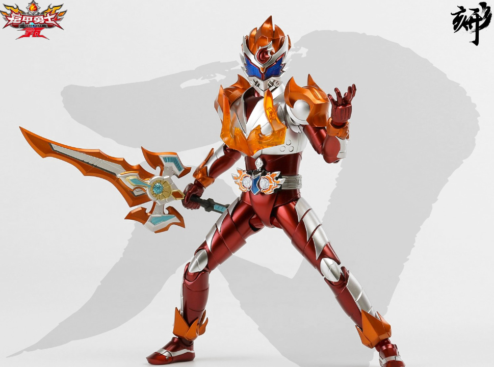 形刻系列手办铠甲勇士拿瓦玩具公开 火之拿瓦 焚尽世间一切罪恶_腾讯