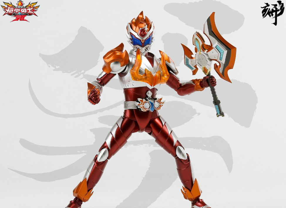 形刻系列手办铠甲勇士拿瓦玩具公开 火之拿瓦 焚尽世间一切罪恶_腾讯