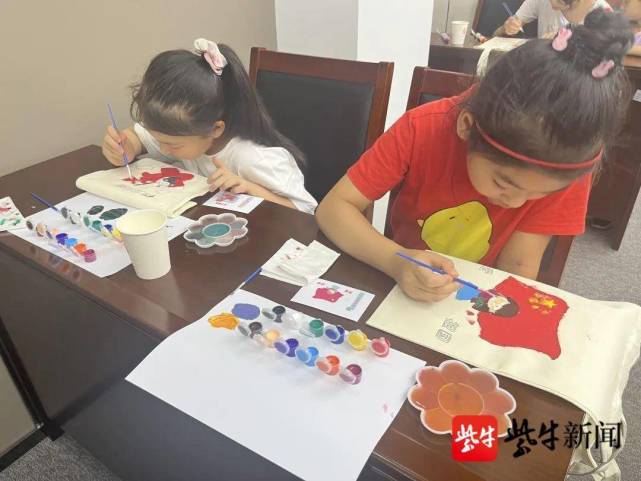 苏州太平街道举办“童心向党 趣味涂鸦”帆布包DIY绘画活动_腾讯新闻