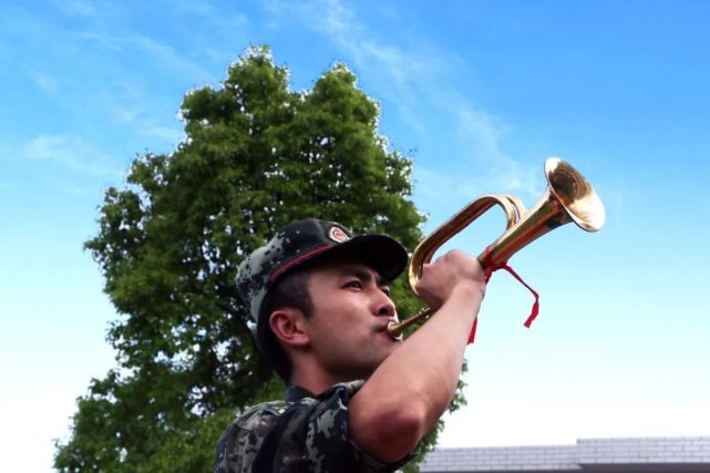 "怎么刚睡着没多久就听到起床号了""出操号响了,所有人马上出来集合