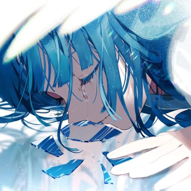 动漫头像丨当悲伤大于快乐时,任何关系都要停止