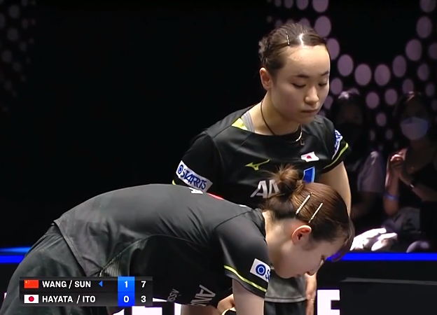 03伊藤美诚惨败黑脸无奈中国队夺4金王曼昱双冠