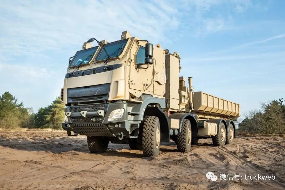 太脫拉8x8底盤的daf cf軍車將亮相比利時國慶節閱兵式_騰訊新聞