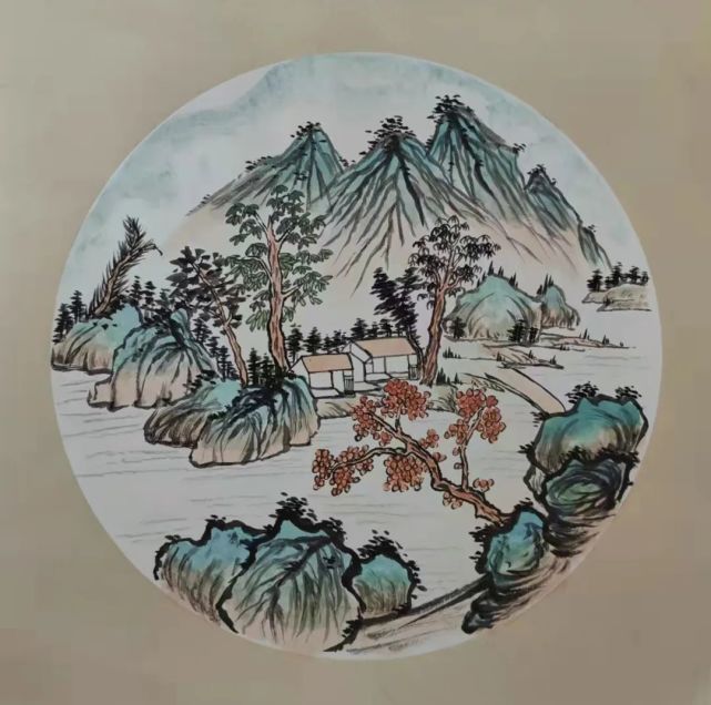 书画艺术,书法师从著名书法家杜伟先生,绘画师从知名画家王云起先生