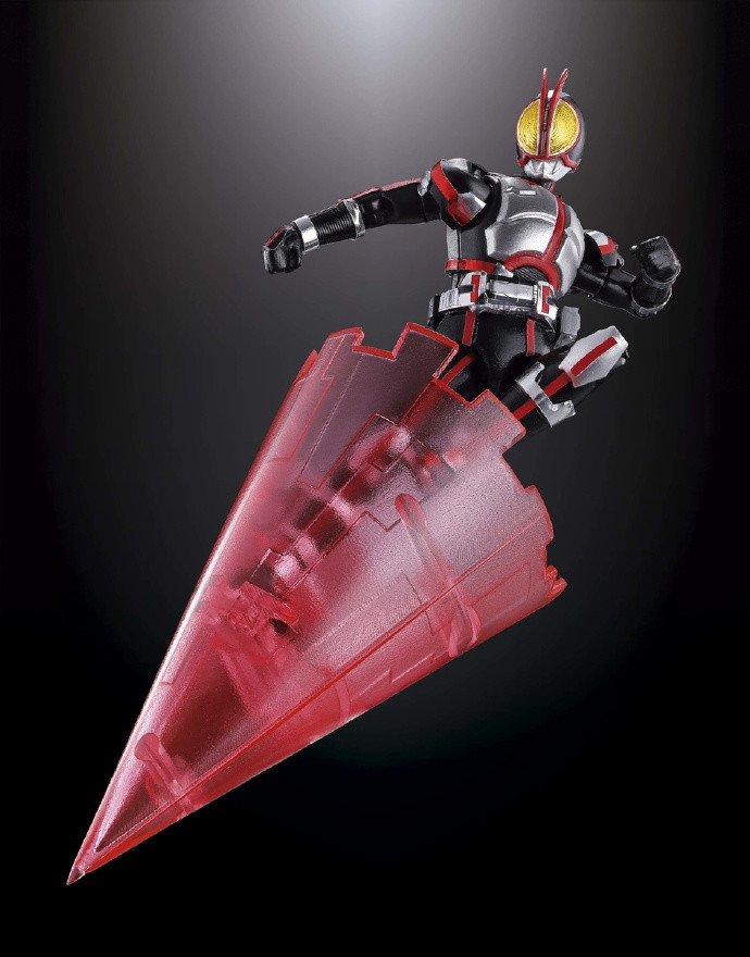 假面骑士555与凯撒食玩装动第1弹 酷炫深红电钻 变成老实人的巧爷