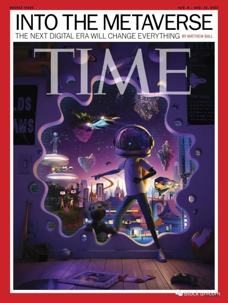 《TIME》最新封面文章：元宇宙将改变一切要确保它变得更好