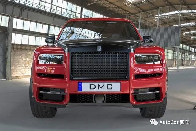 库里南“称帝”！德国的DMC宽体改装“皇帝版”通体红配碳纤维
