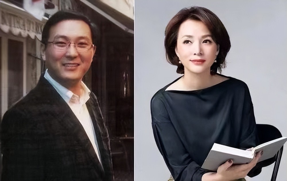 董卿与丈夫罕见同框,同穿全黑搭配气质很般配,老公一看就是精英人士