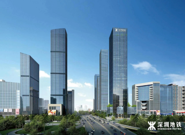俯瞰香蜜湖新金融中心的52层城市会客厅开放!