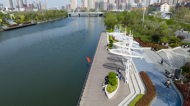 小清河古济新貌段市民就没见过这么美的小清河