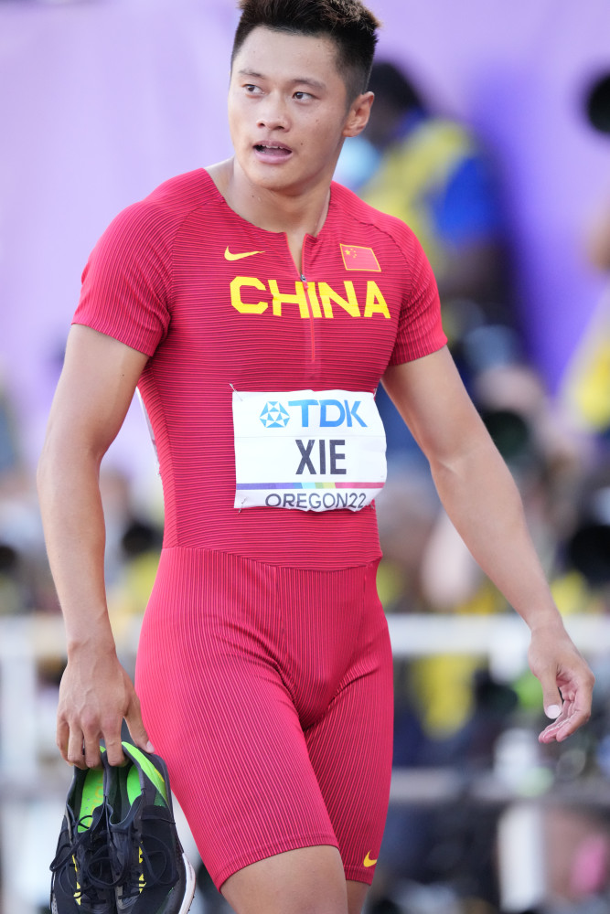 田径世锦赛谢震业无缘男子200米决赛2