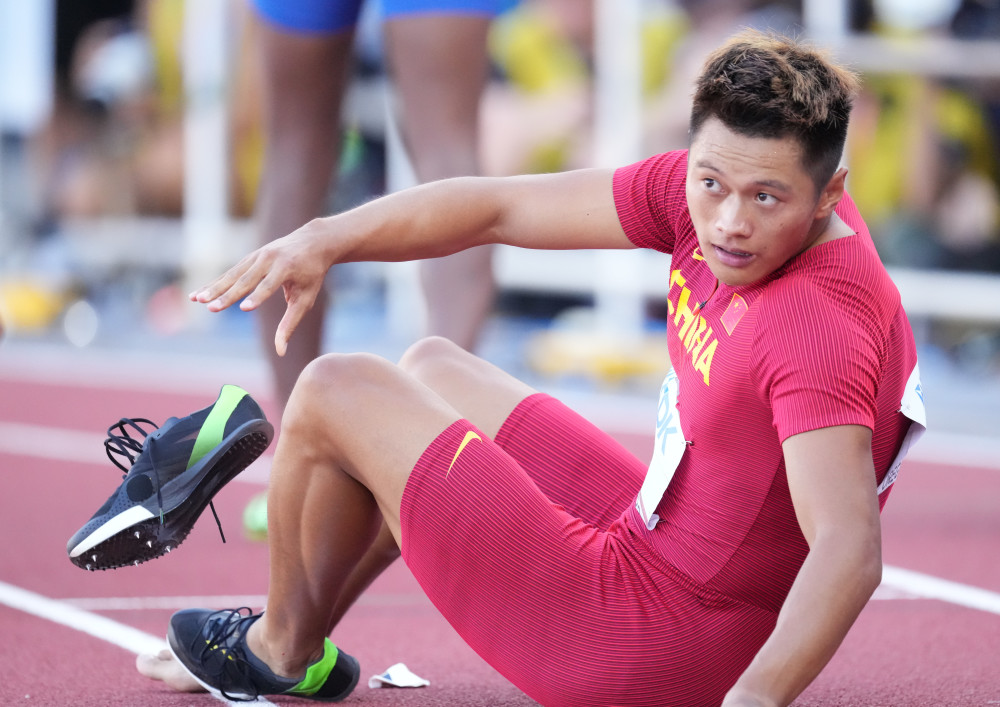 (田径世锦赛)谢震业无缘男子200米决赛(2)