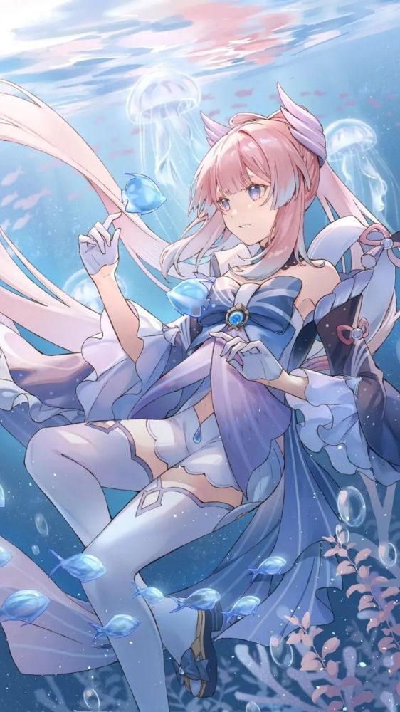 【原神美图】珊瑚宫心海_腾讯新闻