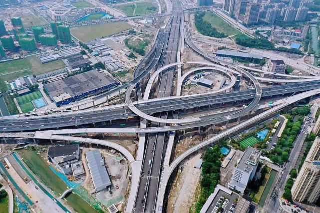 沪杭甬高速改造图片