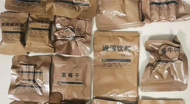 单兵战斗口粮,团队特需食品,解放军新型野战食品更多细节图来了