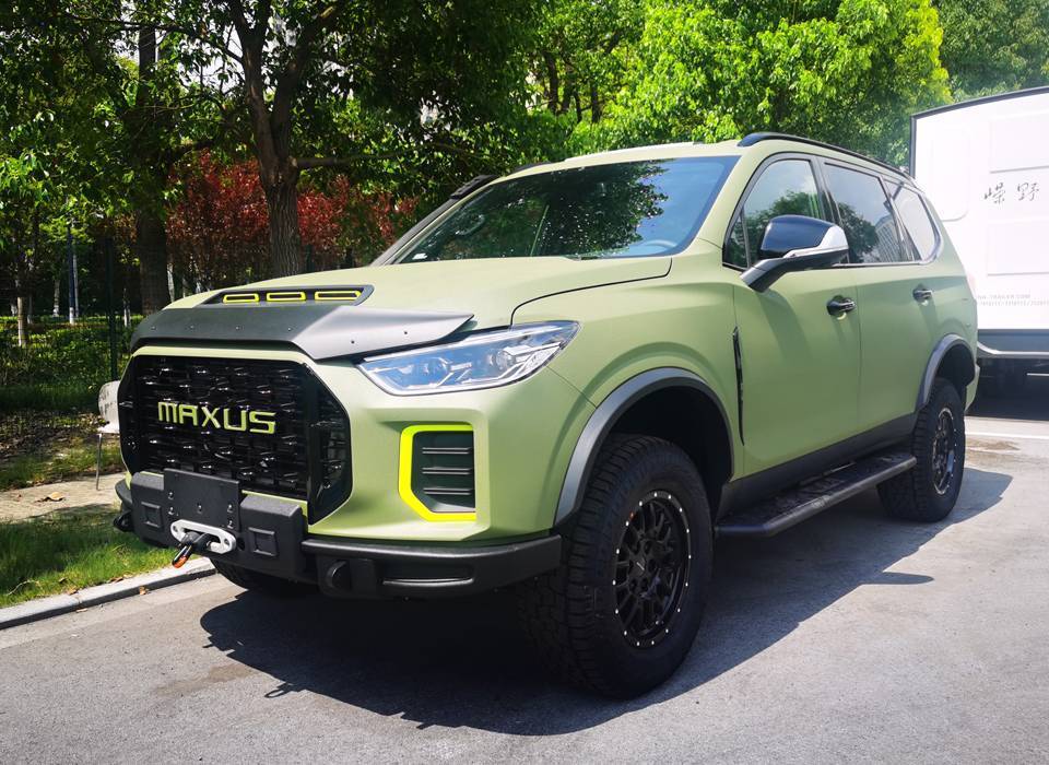 实拍大通d90 pro亚马逊版,越野实力着实不俗_腾讯新闻