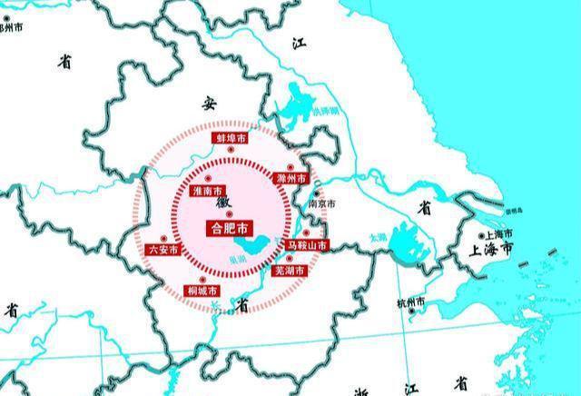 蚌埠市周边有三大都市圈，未来应该跟着谁发展？