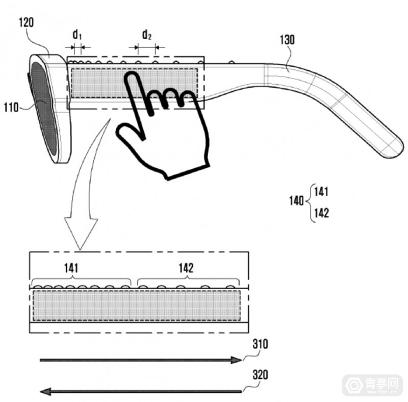 三星AR眼镜专利：轻量化设计，内部结构全曝光
