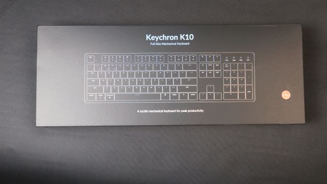 质感与颜值并存,keychron k10机械键盘值得拥有