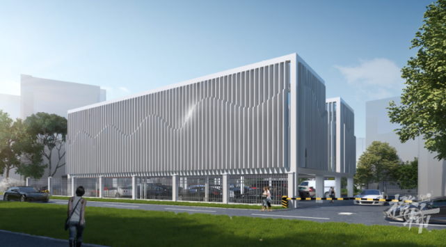 老体育场路立体停车库9月投用