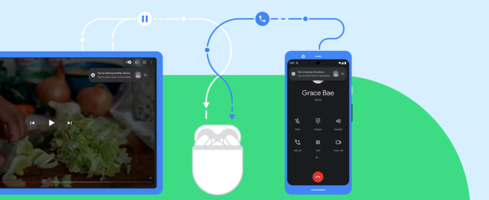 谷歌推出蓝牙音频无缝切换技术，首批支持索尼和JBL耳机谁和谁有什么又什么
