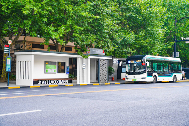 上海这些公交车站悄然变化等你来打卡