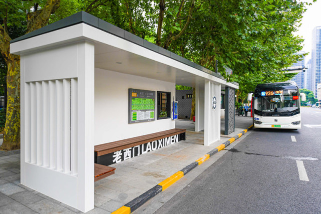 上海这些公交车站悄然变化等你来打卡