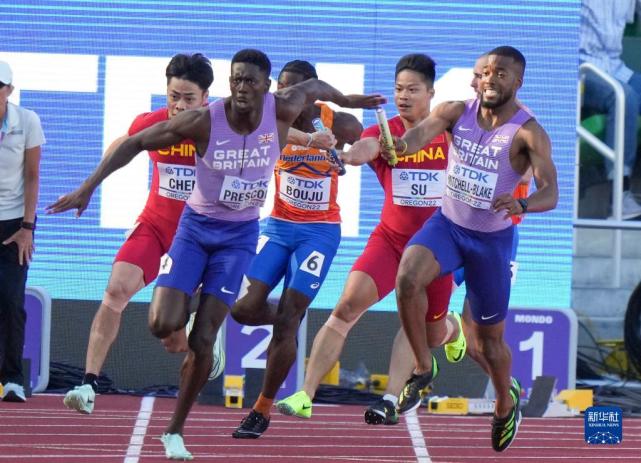 田径世锦赛:中国队无缘男子4x100米接力决赛