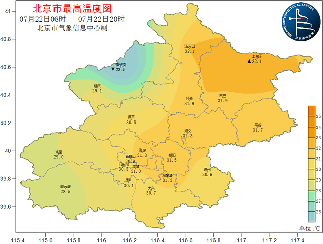 北京：双休日气温较高，体感闷热，注意防暑防晒
