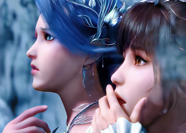 斗罗大陆:小舞和阿银婆媳默契拉满,表情和动作神同步,竟连受伤都想着