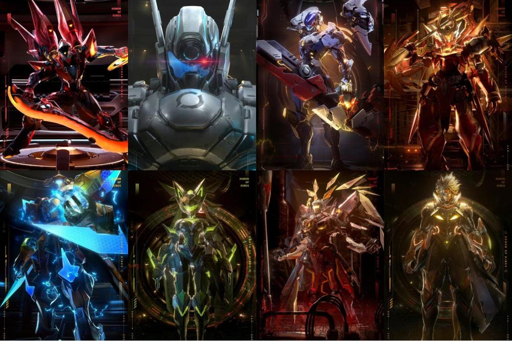 八款机甲皮肤集合巨帅,李信胜率低至46%,下一款新皮肤预热_腾讯新闻