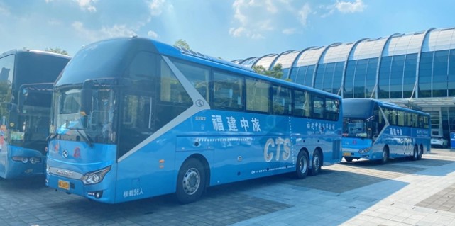 福建中旅客运全力保障第五届数字中国建设峰会用车