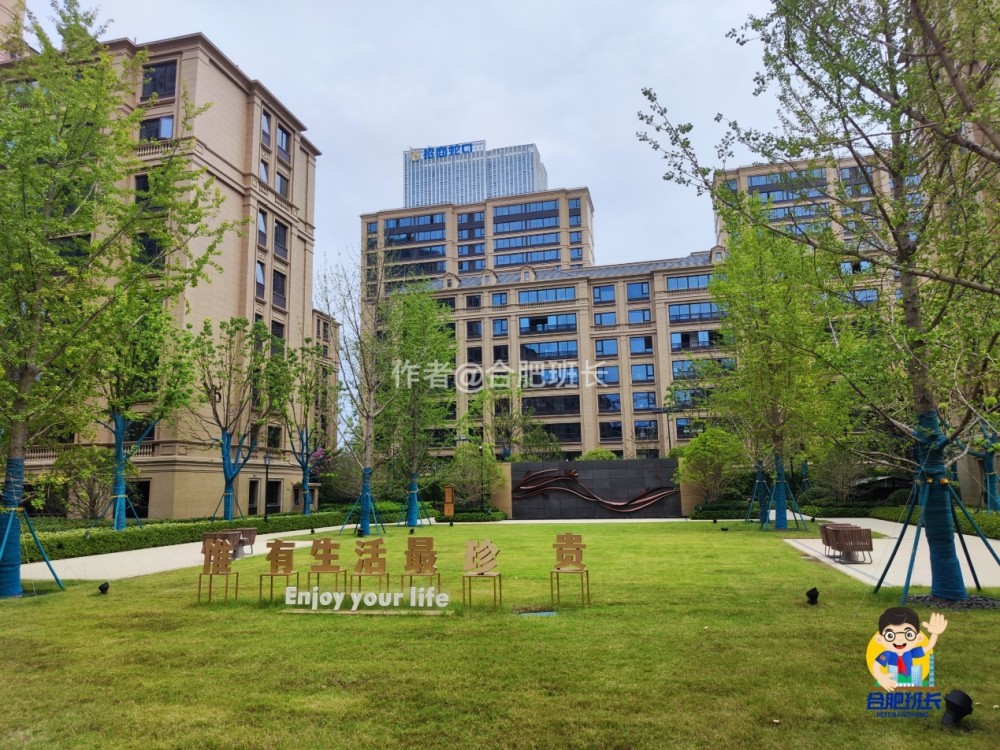 实探滨湖区省府中轴禹州绿城兰园!热度全市前三的新房交付后品质如何?