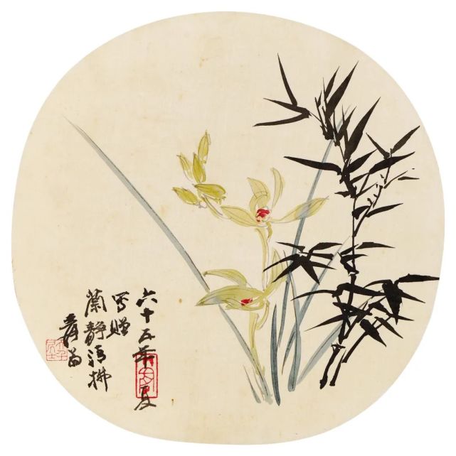 陈惠根,又名陈安民,黄君璧弟子,斋号宣云堂.
