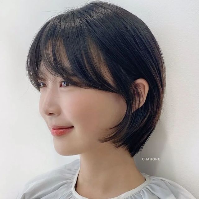 温柔大气的韩式短发系列