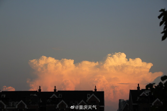 今天重庆天空的云，惊艳了太多人！