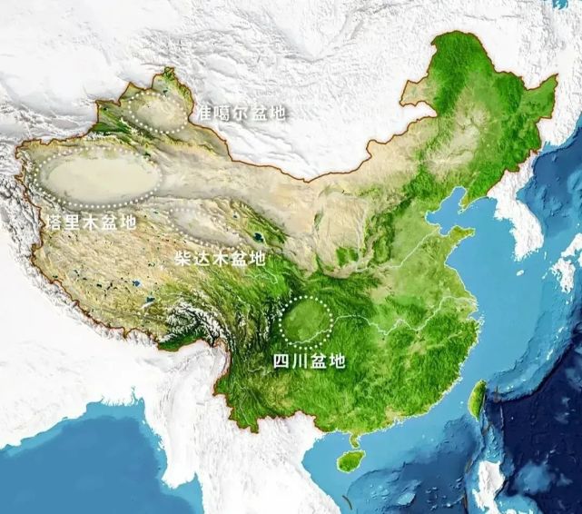 什么是盆地我国的四大盆地有哪些异同世界十大盆地排名附中国四大盆地