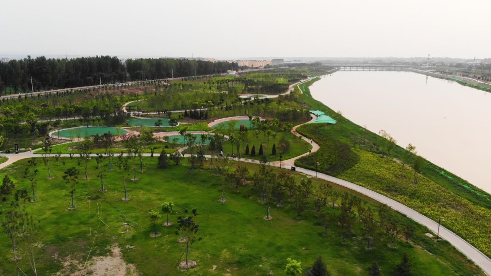 新绛汾河生态公园:水清,河畅,岸绿,景美_腾讯新闻