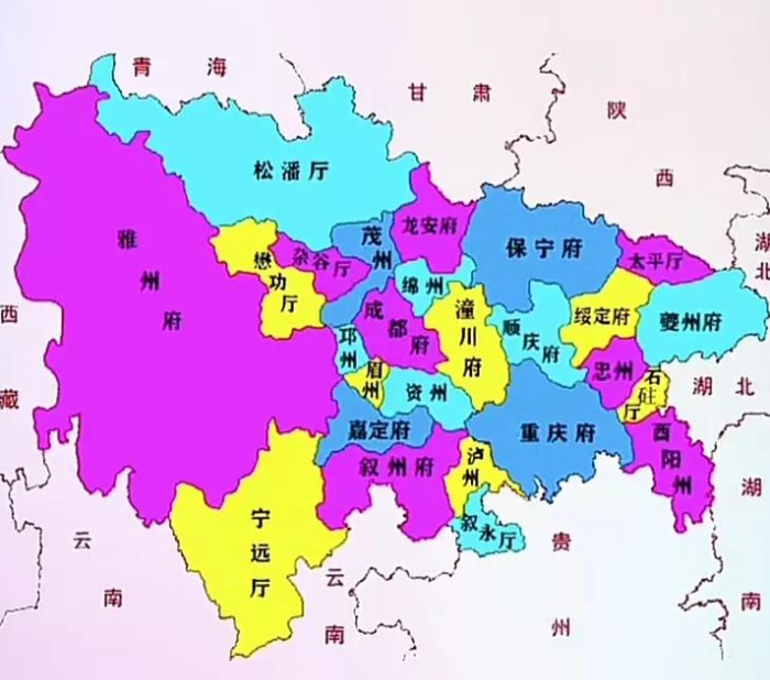 四川与重庆的辖区调整四川省的17个县为何划归了重庆市
