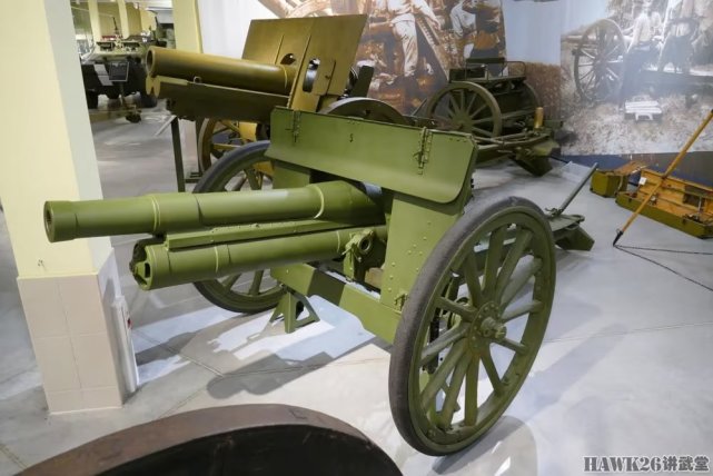 俄罗斯博物馆展示1902型76mm野战炮 沙俄陆军最重要的一线火炮_腾讯新闻