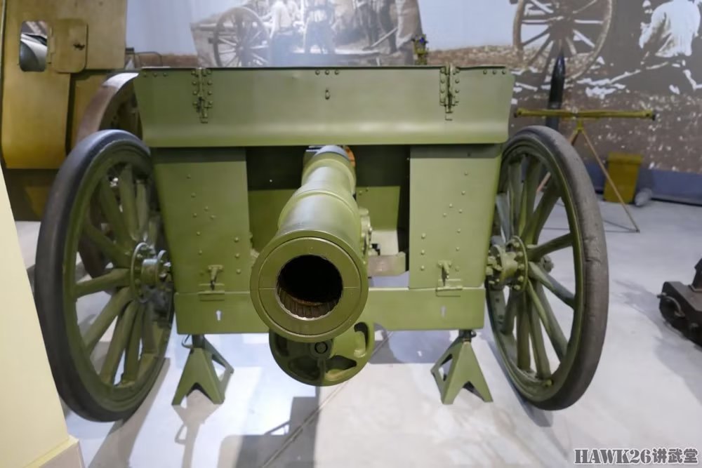俄罗斯博物馆展示1902型76mm野战炮 沙俄陆军最重要的一线火炮_腾讯