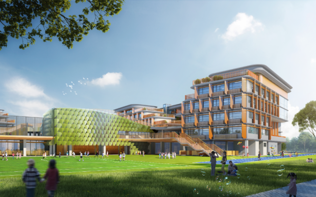 54个班九年一贯制省实荔湾学校花地湾校区预计明年9月开学