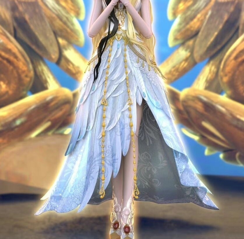 叶罗丽白光莹新建模优雅高贵像极了天使番外光浮沉让人期待