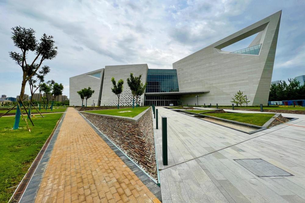 宁夏美术馆竣工在即记者带您抢先看