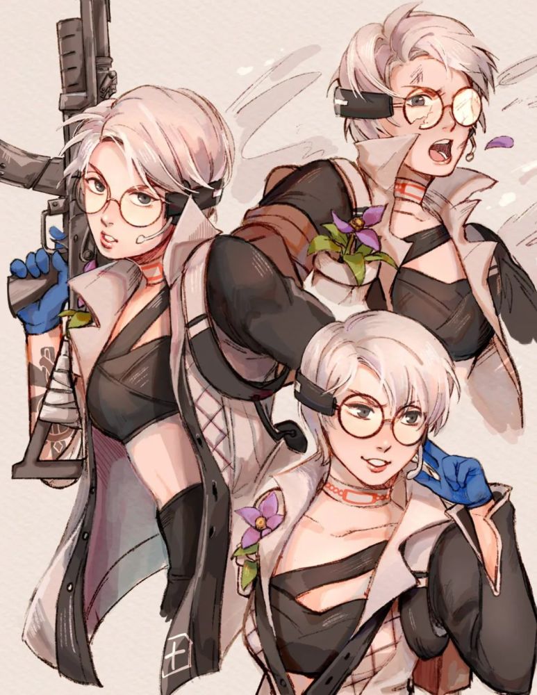 【插画】@clivenzu画集_腾讯新闻