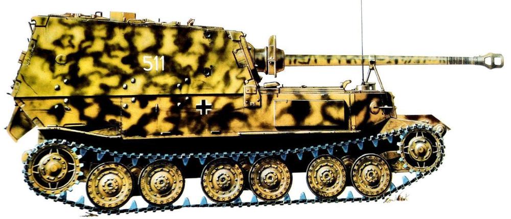 二战德国坦克歼击车之"费迪南德"/"象"式坦克歼击车_腾讯新闻