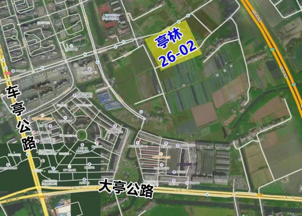 控规图区域分析和规划范围该地块是亭林大居首幅普通商品房用地,该