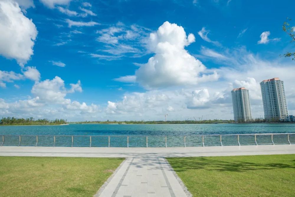 闵行:兰香湖美景如画 请君共品水韵悠悠～_腾讯新闻