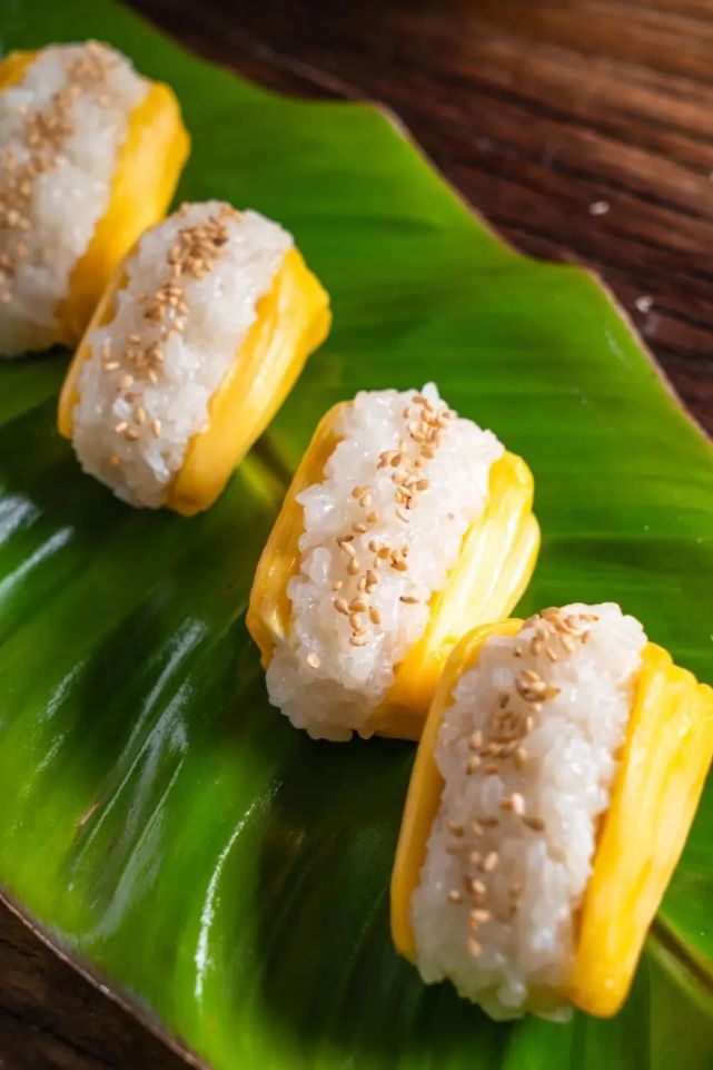 甜过初恋成本5元在家就能做的菠萝蜜糯米饭